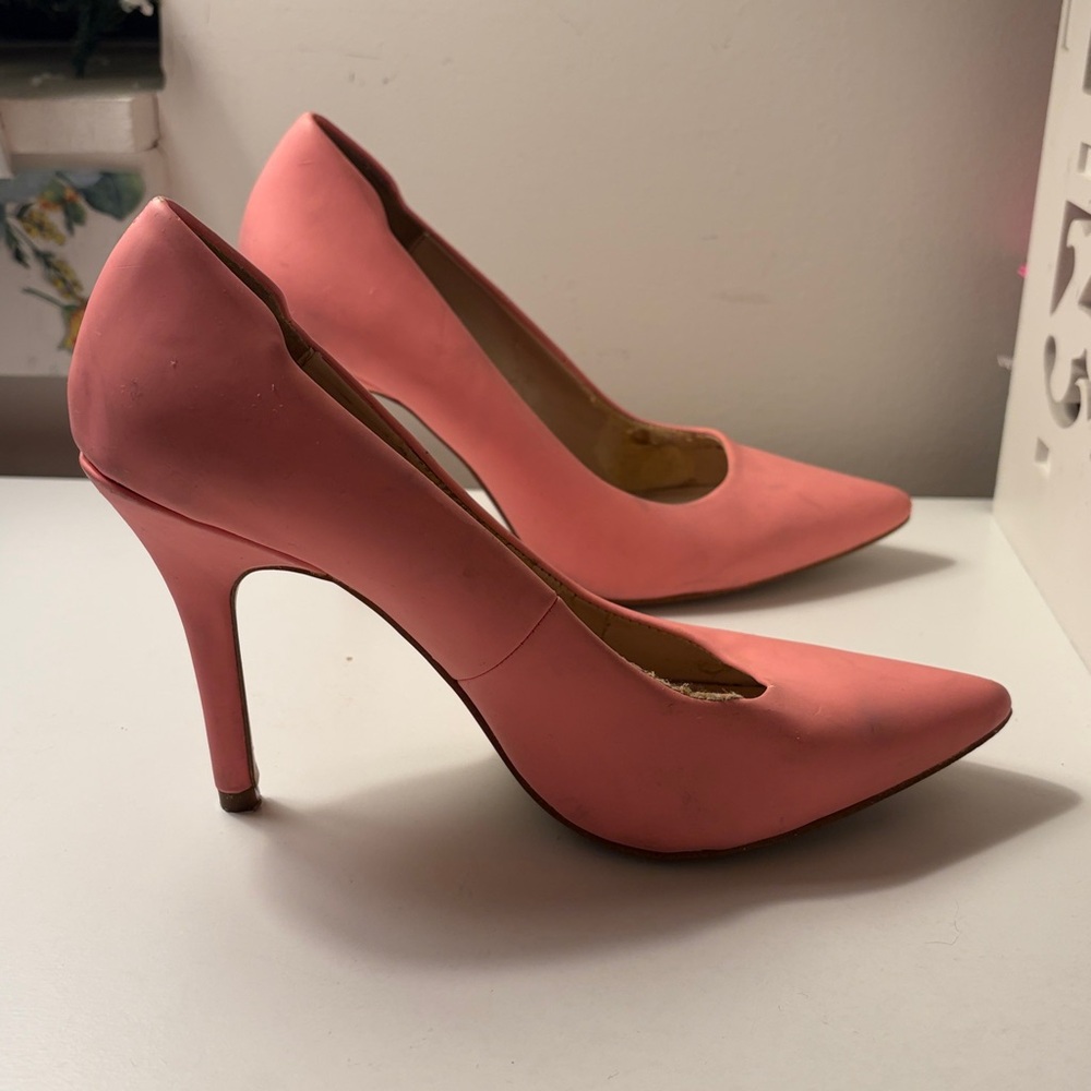 Aldo YBUVIA Matte Pink Heels - Picture 4 of 16